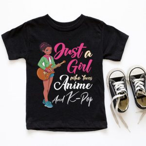 Just A Girl Who Really Loves Anime K pop South Korean Manga T Shirt 6