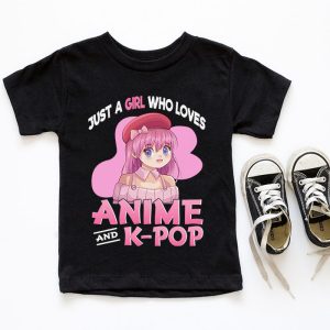 Just A Girl Who Really Loves Anime K pop South Korean Manga T Shirt 6 4