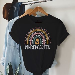 Kindergarten Rainbow Girls Boys Teacher Team Kindergarten Squad T Shirt 1 2