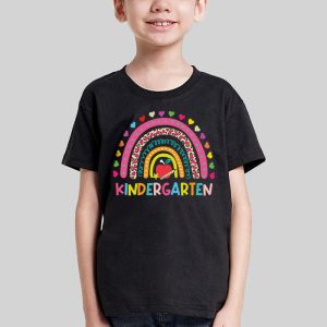 Kindergarten Rainbow Girls Boys Teacher Team Kindergarten Squad T Shirt 2