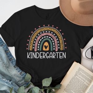 Kindergarten Rainbow Girls Boys Teacher Team Kindergarten Squad T Shirt 4 2