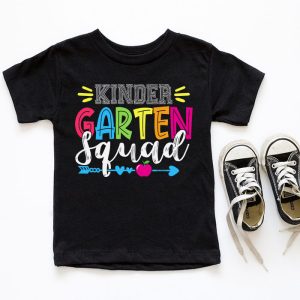 Kindergarten Squad First Teacher Student Team Back To School T Shirt 5