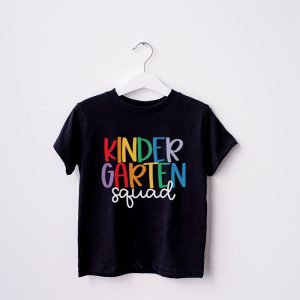 Kindergarten Squad First Teacher Student Team Back To School T Shirt a 3