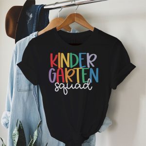 Kindergarten Squad First Teacher Student Team Back To School T-Shirt a