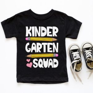 Kindergarten Squad First Teacher Student Team Back To School T Shirt b 5