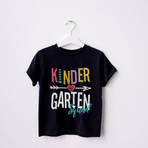 Kindergarten Squad First Teacher Student Team Back To School T Shirt c 3