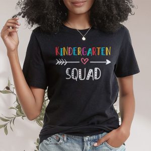 Welcome Back To School Kindergarten Squad Teacher Student Gift T-Shirt 1