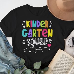 Kindergarten Squad Teacher Student Team Back To School T Shirt 4 2