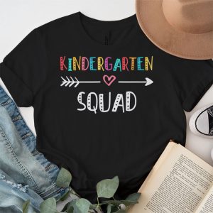 Kindergarten Squad Teacher Student Team Back To School T Shirt 4