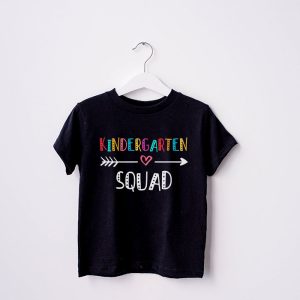 Kindergarten Squad Teacher Student Team Back To School T Shirt 5