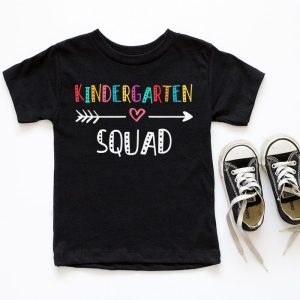 Kindergarten Squad Teacher Student Team Back To School T Shirt 6