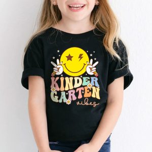 Kindergarten Vibes Kindergarten Team Retro 1st Day Of School T Shirt 2 3