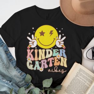 Kindergarten Vibes Kindergarten Team Retro 1st Day Of School T Shirt 3 3