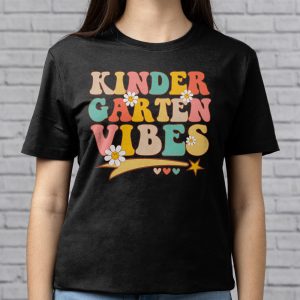 Kindergarten Vibes Kindergarten Team Retro 1st Day Of School T Shirt 5