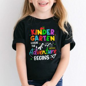 Kindergarten Where The Adventure Begins Back To School Teacher Kids T Shirt 3 1