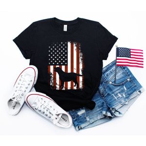 Funny American Flag Shirt Labrador Dog Lover Gifts T-Shirt 3