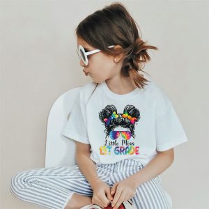 Little Miss 1ST Grade Girls Back To School Shirt Daughter T-Shirt B