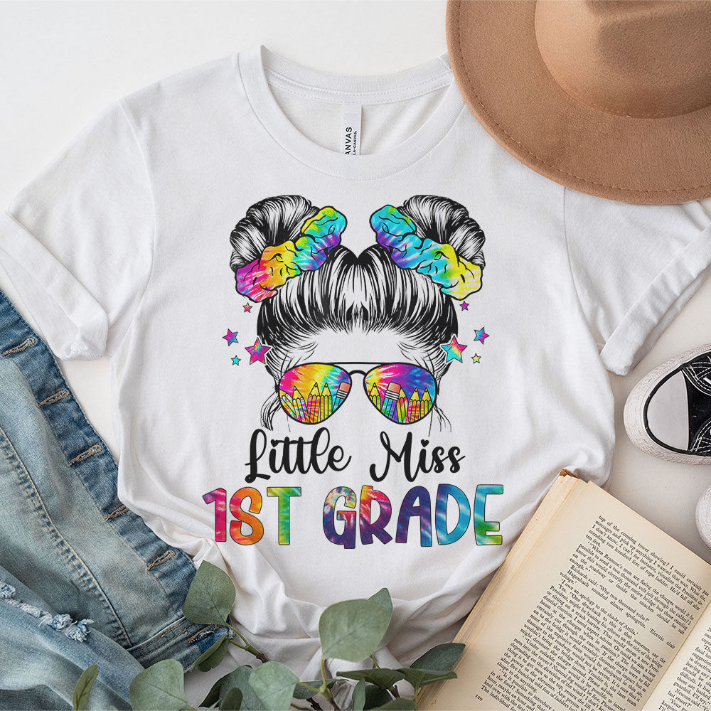 Little-Miss-1st-Grade-Girls-Back-To-School-Shirt-Daughter-T-Shirt-a-3 Little Miss 1st Grade Girls Back To School Shirt Daughter T Shirt a 3