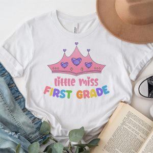 Little Miss 1st Grade Shirt Back To School 1st Grade Girls T Shirt 4 1