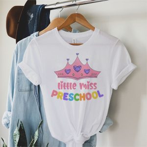 Little Miss Preschool Shirt Back To School Preschool Girls T Shirt 2 1