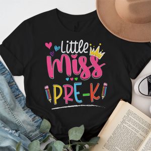 Little Miss Preschool Shirt Back To School Preschool Girls T Shirt 2