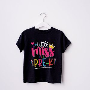 Little Miss Preschool Shirt Back To School Preschool Girls T Shirt 4