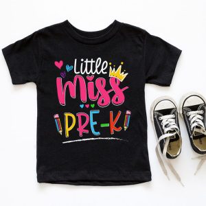 Little Miss Preschool Shirt Back To School Preschool Girls T Shirt 5