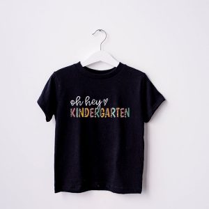 Oh Hey Kindergarten Back to School Student Kindergarten Teacher T Shirt 5 1