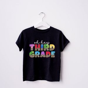 Oh Hey Third Grade Back to School Student 3rd Grade Teacher T Shirt 5