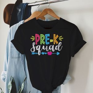 PRE-K Squad First Teacher Student Team Back To School T-Shirt