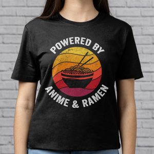 Powered By Ramen Japanese Love Anime Noodles Mens Women Kids T Shirt 1 4