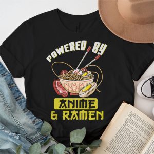 Powered By Ramen Japanese Love Anime Noodles Mens Women Kids T Shirt 2 3