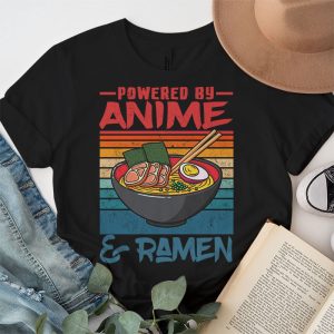 Powered By Ramen Japanese Love Anime Noodles Mens Women Kids T Shirt 3 2