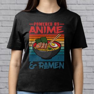 Powered By Ramen Japanese Love Anime Noodles Mens Women Kids T Shirt 3 4