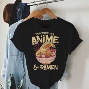 Powered By Ramen Japanese Love Anime Noodles Mens Women Kids T Shirt 4 2