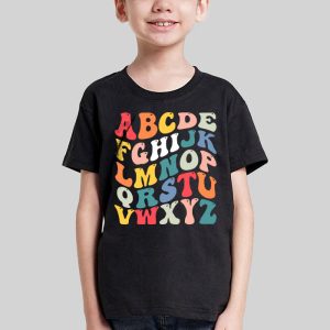 Pre K Kindergarten Hi Alphabet Back To School Teachers Kids T Shirt 4 2