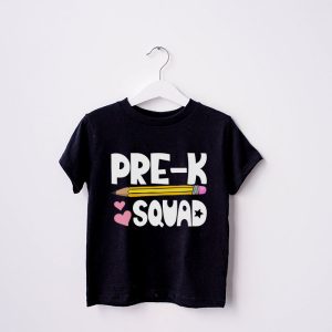 Pre k Squad First Teacher Student Team Back To School T Shirt b 3