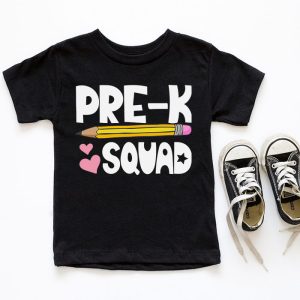 Pre k Squad First Teacher Student Team Back To School T Shirt b 5