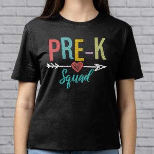 Pre k Squad First Teacher Student Team Back To School T Shirt c 4