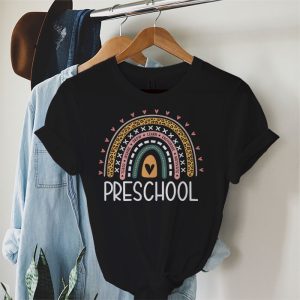 Preschool Rainbow Girls Boys Teacher Team Preschool Squad T Shirt 1 2