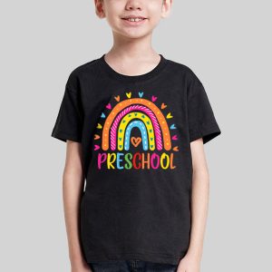 Preschool Rainbow Girls Boys Teacher Team Preschool Squad T Shirt 2 1