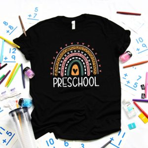 Preschool Rainbow Girls Boys Teacher Team Preschool Squad T Shirt 5 2