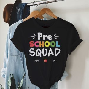 Preschool Squad Teacher Student Team Back To School T Shirt 1 1