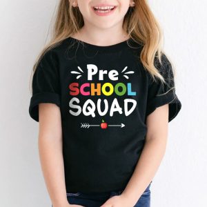 Preschool Squad Teacher Student Team Back To School T Shirt 3 1