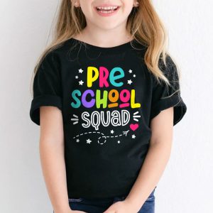 Preschool Squad Teacher Student Team Back To School T Shirt 3 2