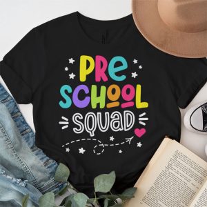 Preschool Squad Teacher Student Team Back To School T Shirt 4 2