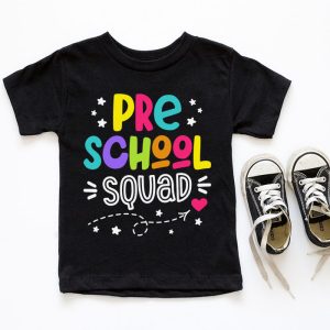 Preschool Squad Teacher Student Team Back To School T Shirt 6 2