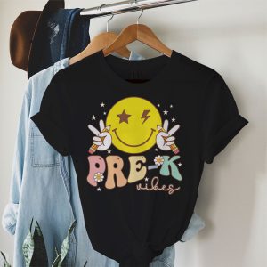 Preschool Vibes Preschool Team Retro 1st Day Of School T-Shirt