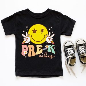 Preschool Vibes Preschool Team Retro 1st Day Of School T Shirt 6 1