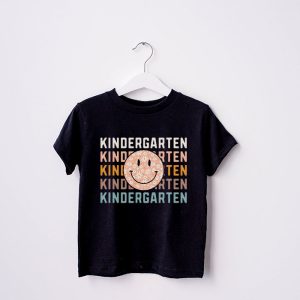 Retro Floral Kindergarten Teachers Back To School Student T Shirt 5